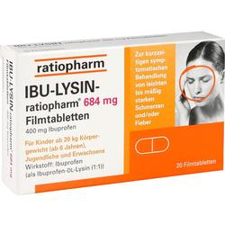 IBU LYSIN RATIOPHARM 684MG